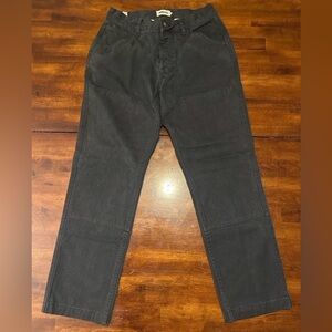 Taylor Stitch Chore Pants Boss Duck Hemp Cotton Canvas Double Knee Work Pant